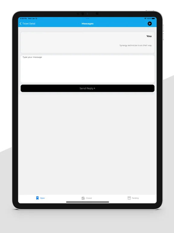 Dawn Projects Ticket System iPad 應用截圖