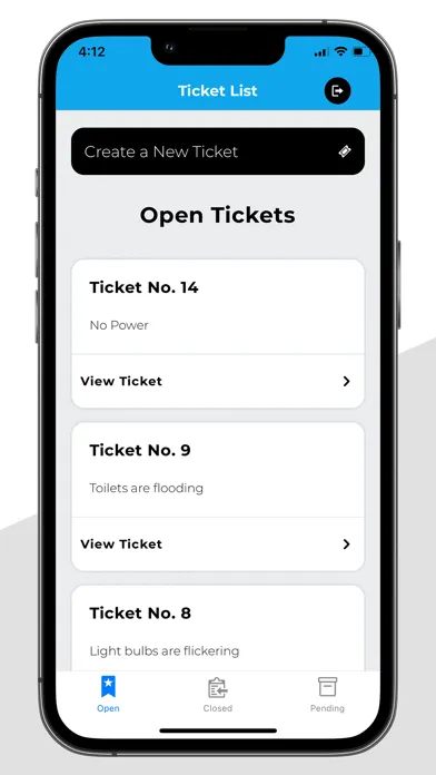 Dawn Projects Ticket System應用截圖
