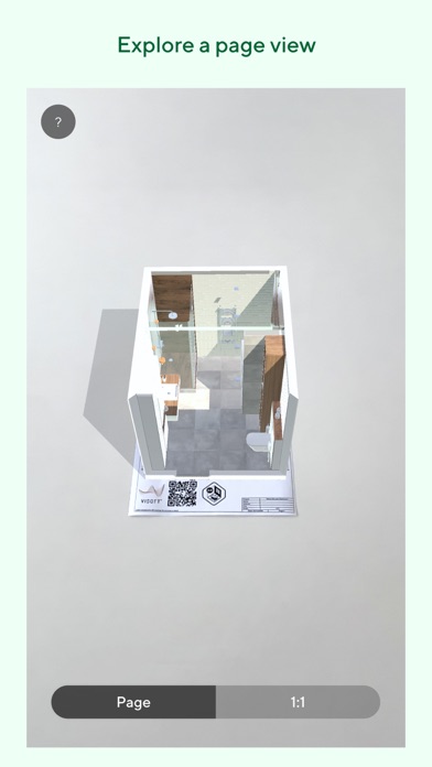 Screenshot di Eisen-Fischer AR-App