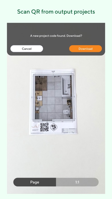 Screenshot di Eisen-Fischer AR-App