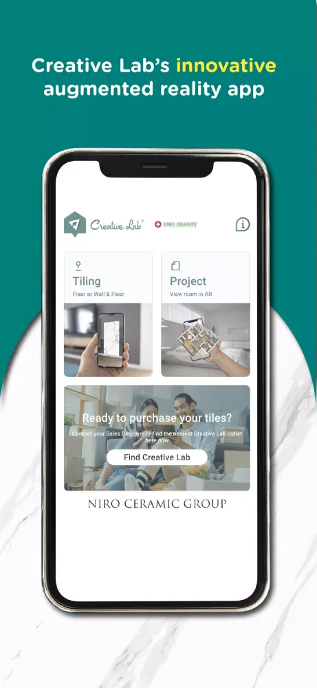 Tangkapan skrin Creative Lab AR Home Design