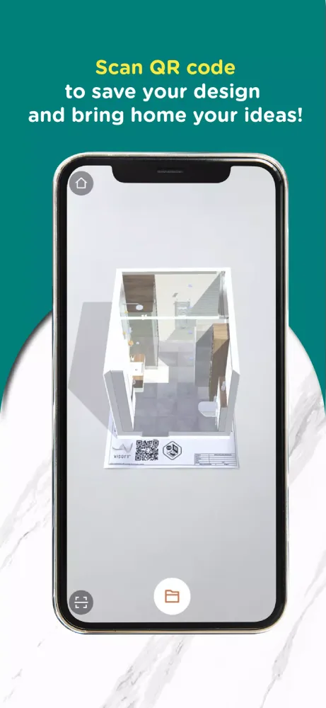 Tangkapan skrin Creative Lab AR Home Design