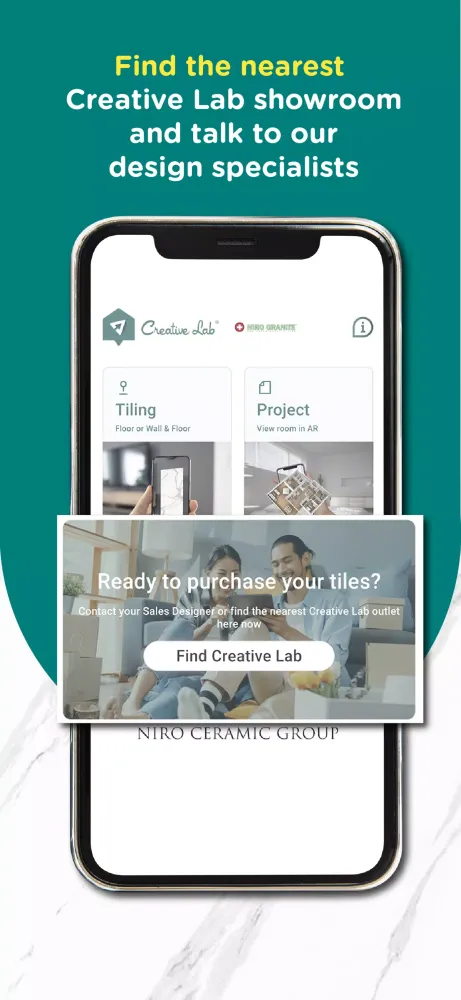 Tangkapan skrin Creative Lab AR Home Design
