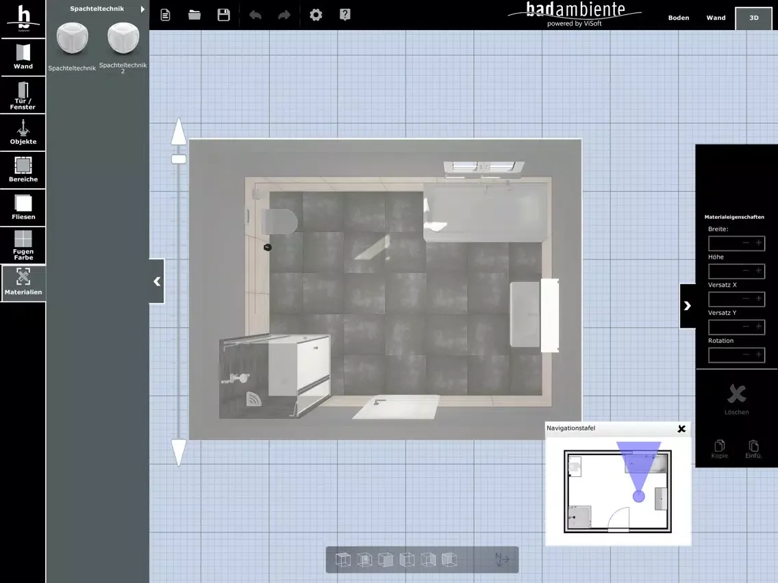 Screenshot di badambiente Badplaner iPad 