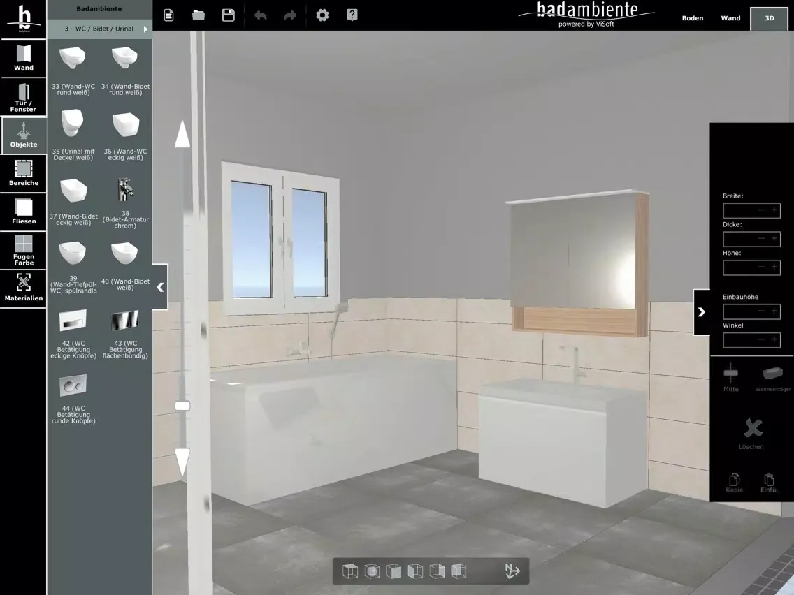 Screenshot di badambiente Badplaner iPad 