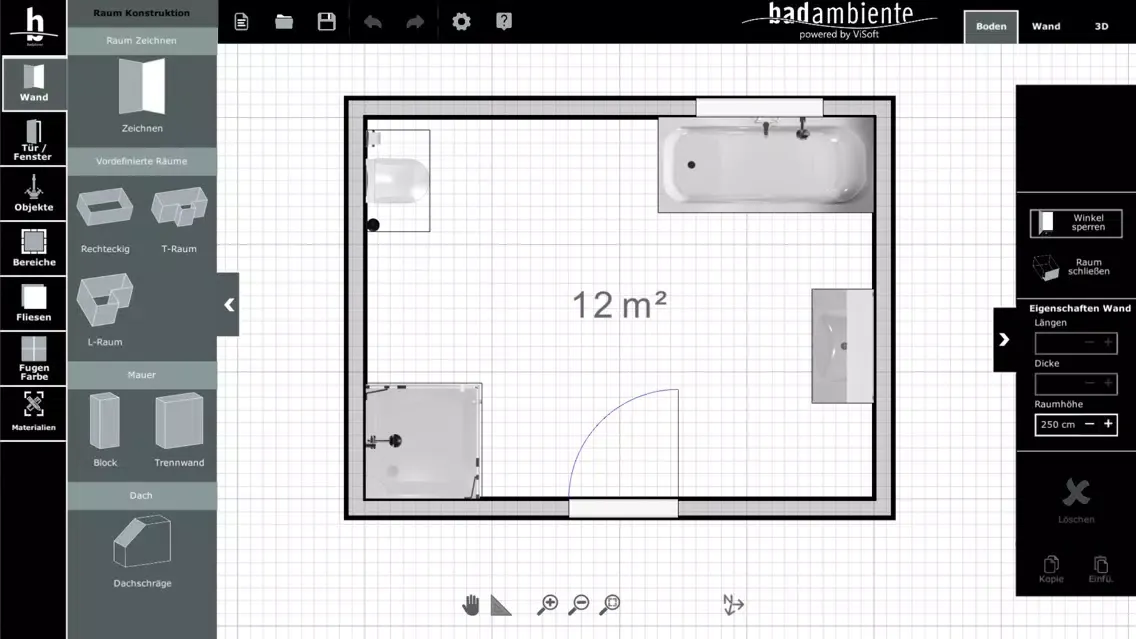 Screenshot di badambiente Badplaner
