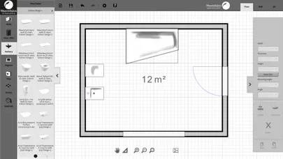 Capturas de tela do Waschsalon Aufmaß-App