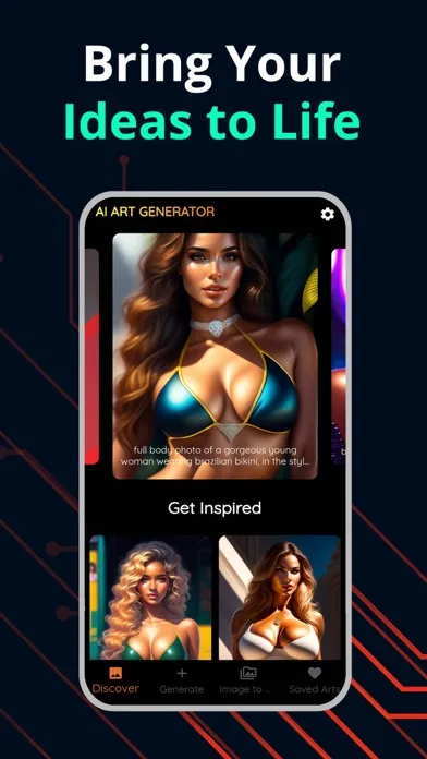 Sexy AI Art Generator سکرین شاٹس