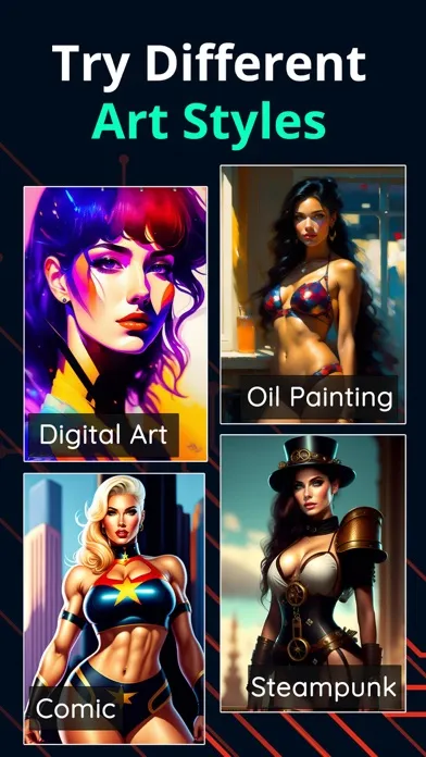 Sexy AI Art Generator سکرین شاٹس