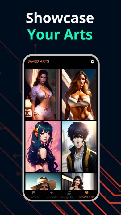 Sexy AI Art Generator سکرین شاٹس