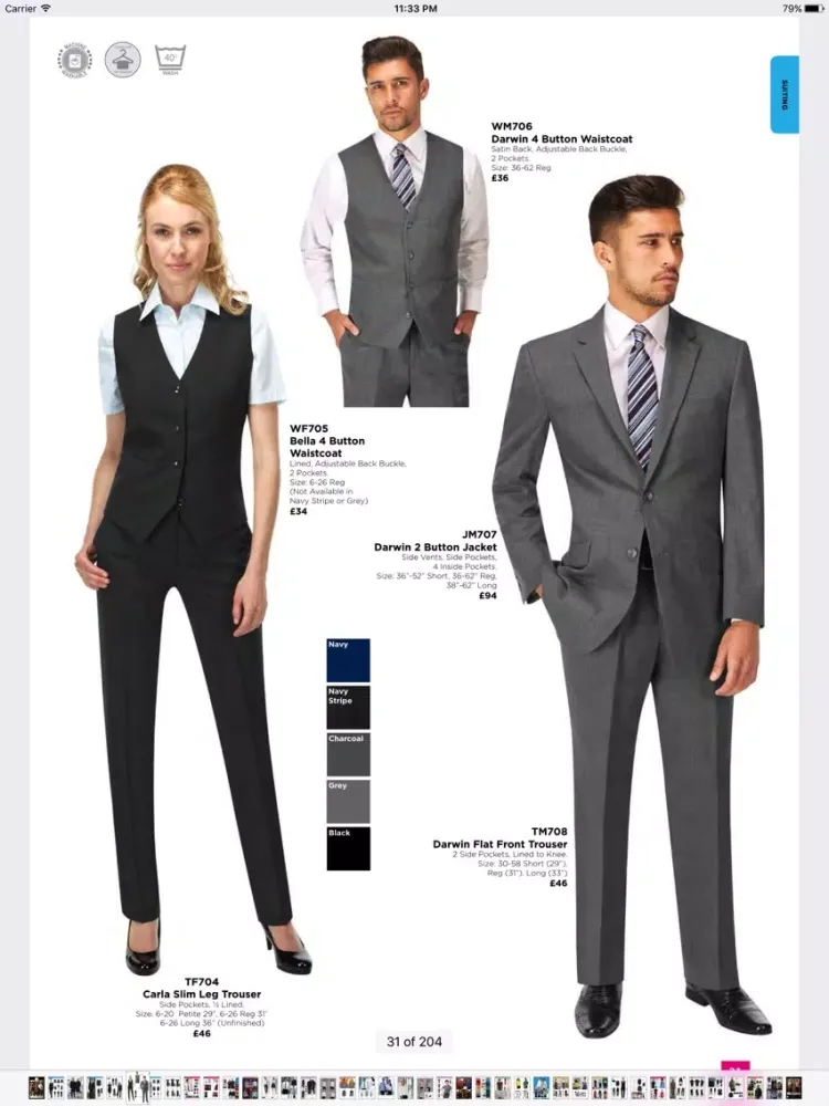 Vissi Uniforms iPad  Screenshots