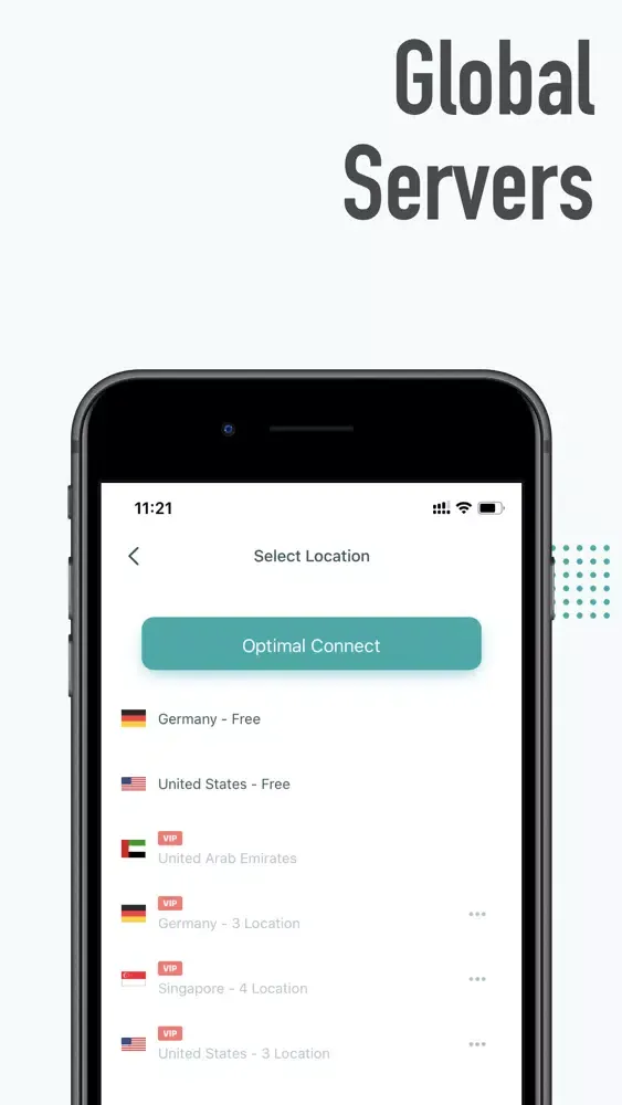 Screenshot di Vista VPN for iPhone Unlimited