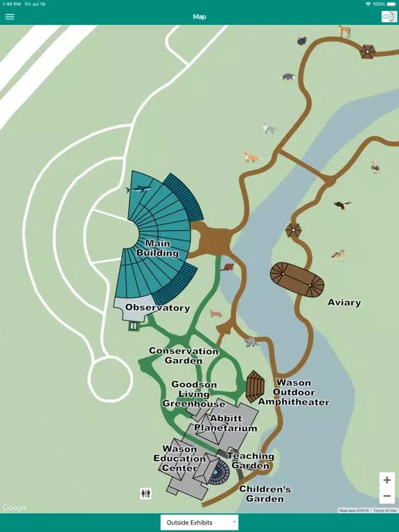 Capturas de pantalla de Virginia Living Museum iPad 
