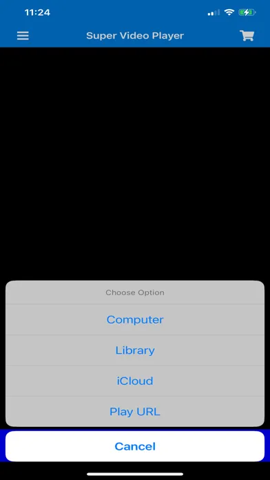 Tangkapan skrin Super Video Player