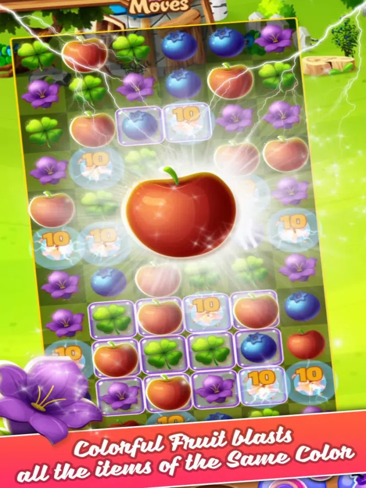 Forest Smash Frenzy : Match 3 iPad 应用截图