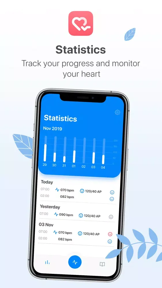 Heart Rate Monitor. Beat BPM سکرین شاٹس