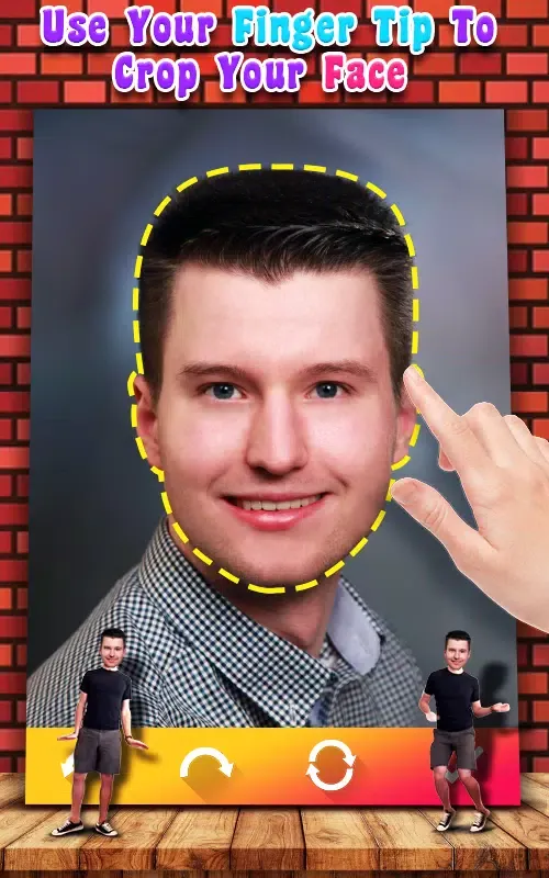 Capturas de tela do Funny Dance with Your Face