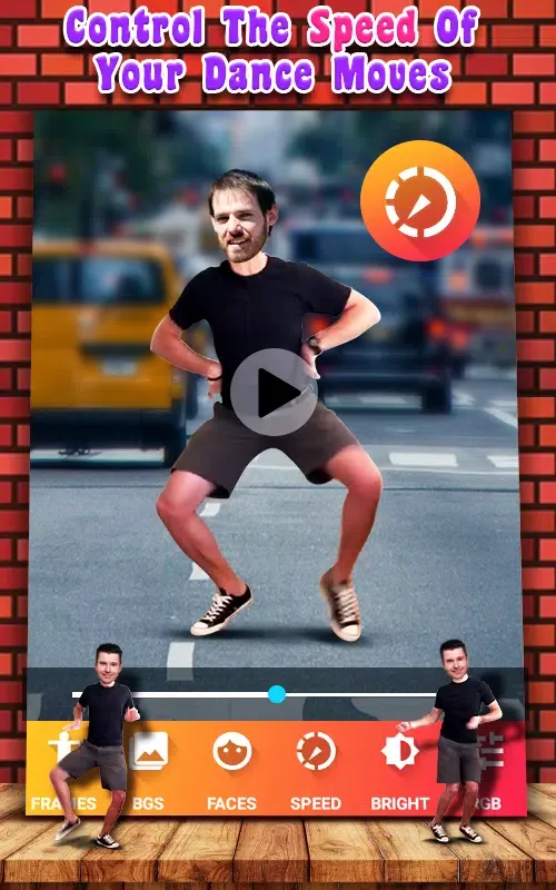 Capturas de tela do Funny Dance with Your Face