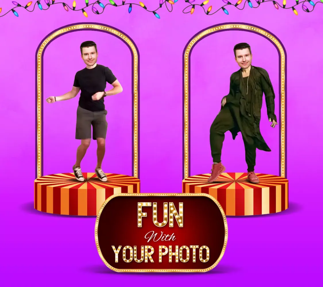 Capturas de tela do Funny Dance with Your Face