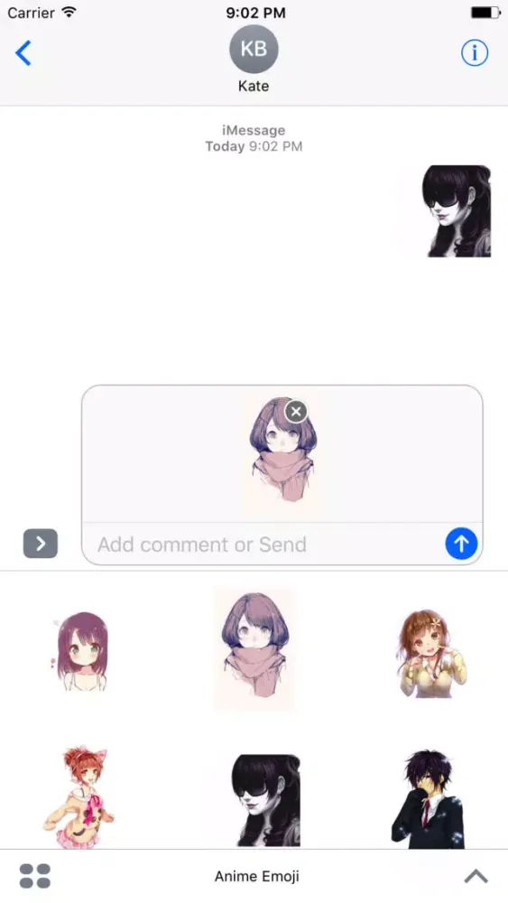 Anime Stickers- Collection Stickers 스크린샷