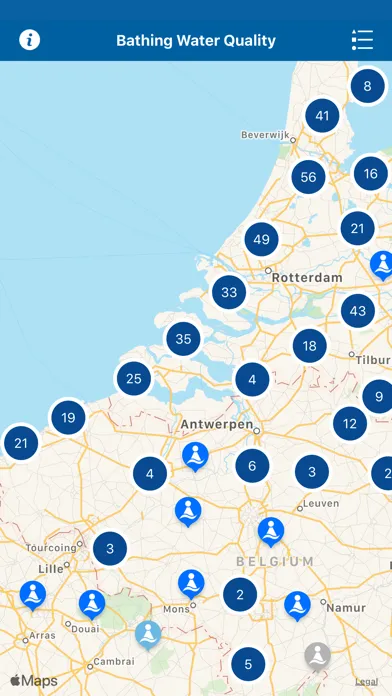 Screenshot di Bathing Water Quality