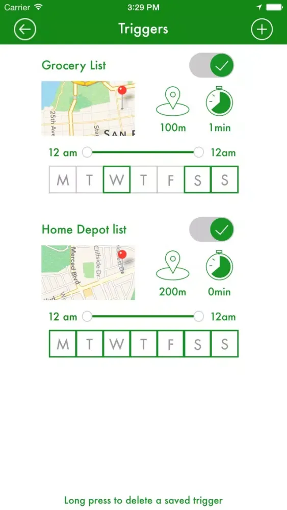 Captures d'écran de Where-Evernote - Location Reminders for Evernote