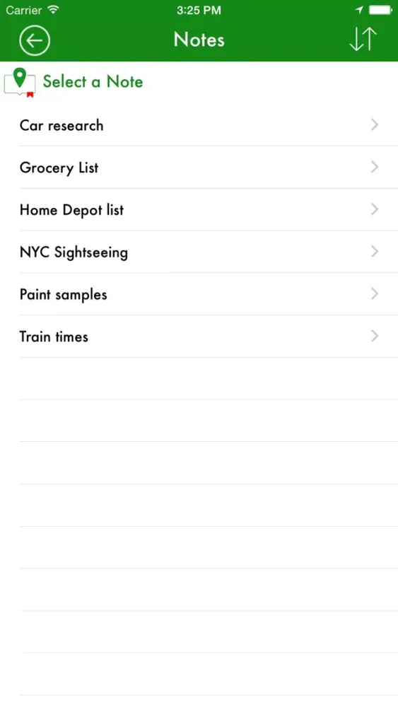 Captures d'écran de Where-Evernote - Location Reminders for Evernote