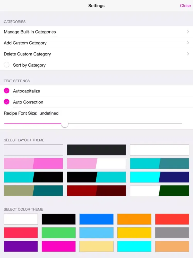 Recipe Minion - Your Personal Recipe Book and Organizer iPad Screenshots