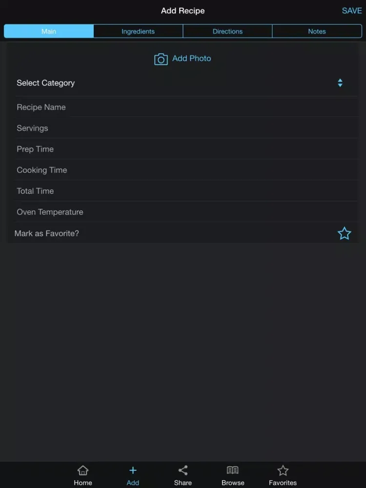 Recipe Minion - Your Personal Recipe Book and Organizer iPad Screenshots
