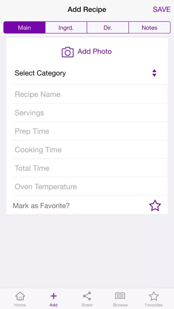 Recipe Minion - Your Personal Recipe Book and Organizer Screenshots