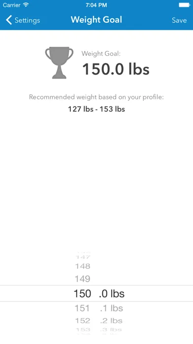 WeightDrop स्क्रीनशॉट