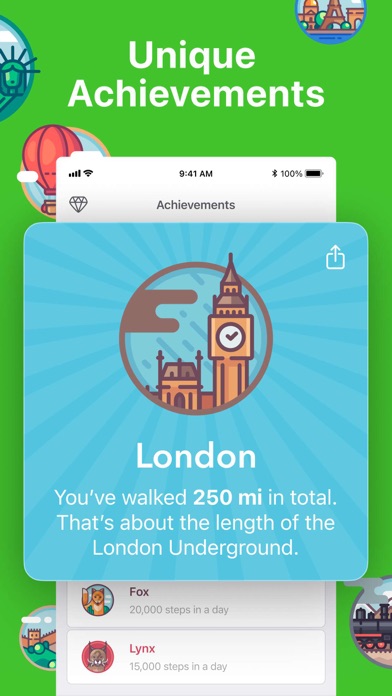 Tangkapan layar Stepz - Step Counter & Tracker