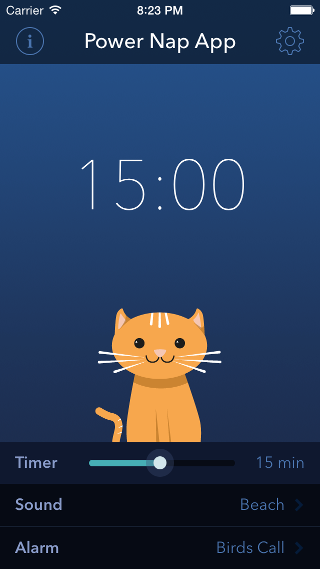 Power Nap App - Best Napping Timer for Naps with Relaxing Sleep Sounds Screenshots