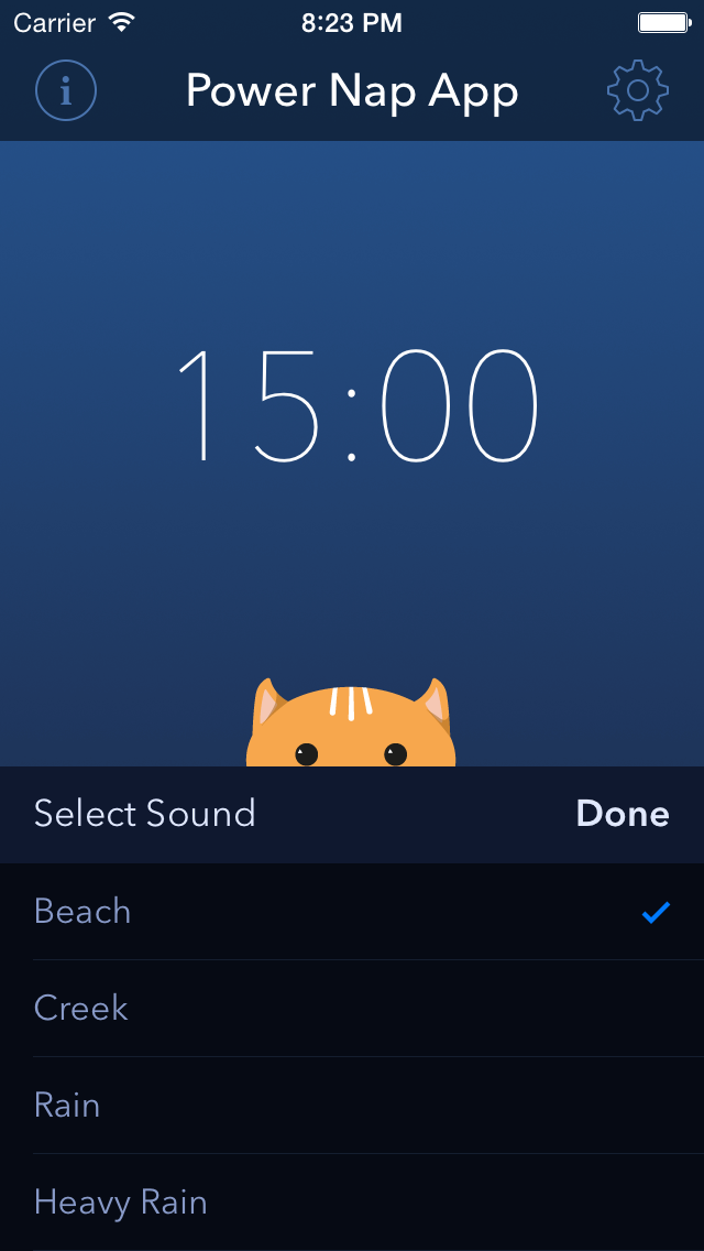 Power Nap App - Best Napping Timer for Naps with Relaxing Sleep Sounds Screenshots