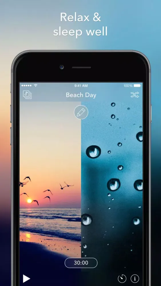 Capturas de tela do Relax Sounds PRO - Relaxing Nature & Ambient Melodies - Help for Better Sleep, Baby Calming & Insomnia