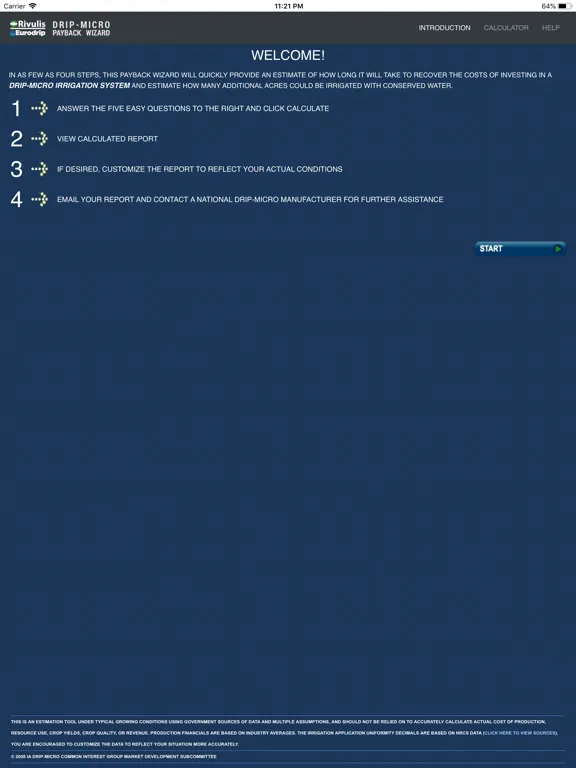 Tangkapan skrin Drip Payback Rivulis iPad 