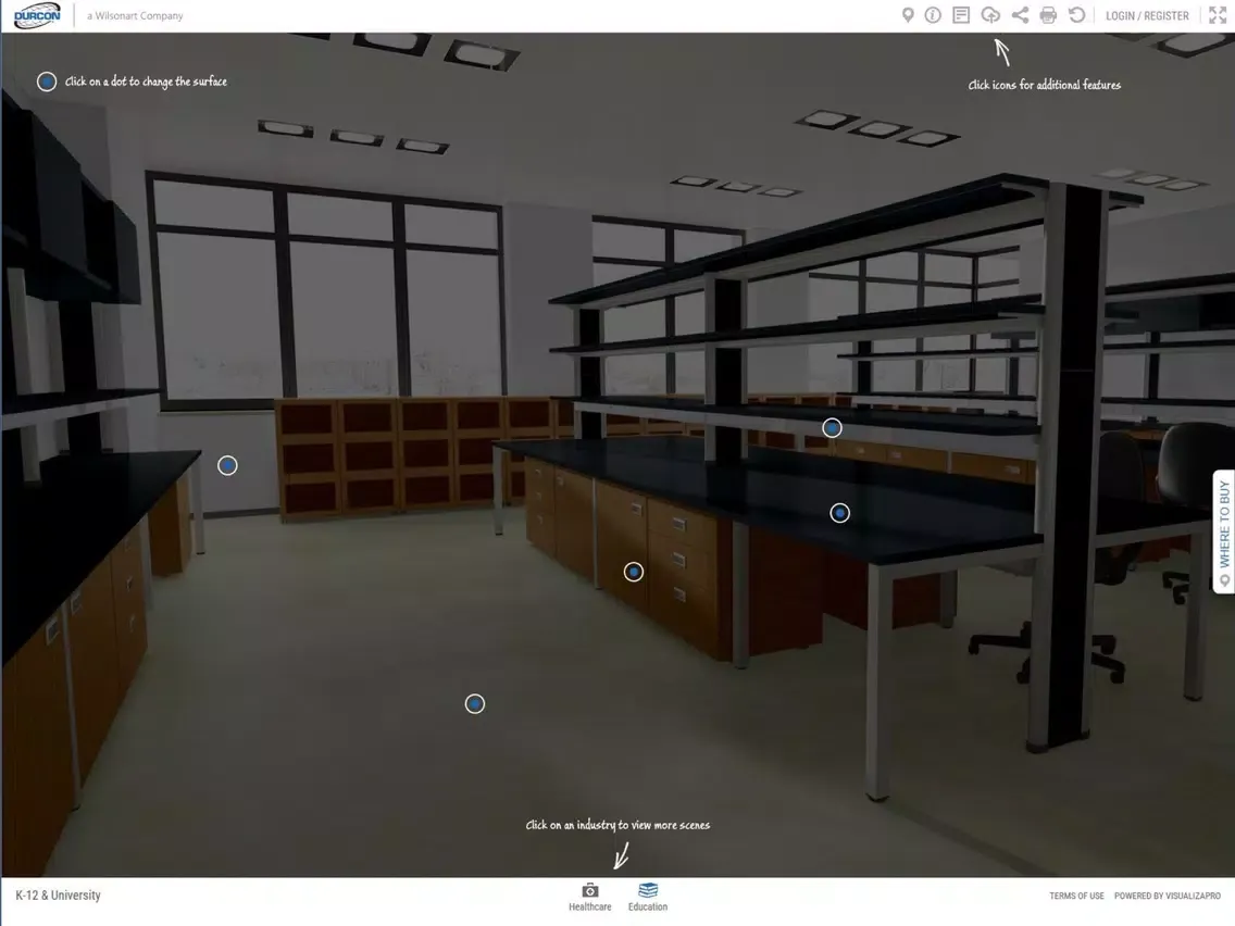 Скриншоты Durcon Visualizer iPad 