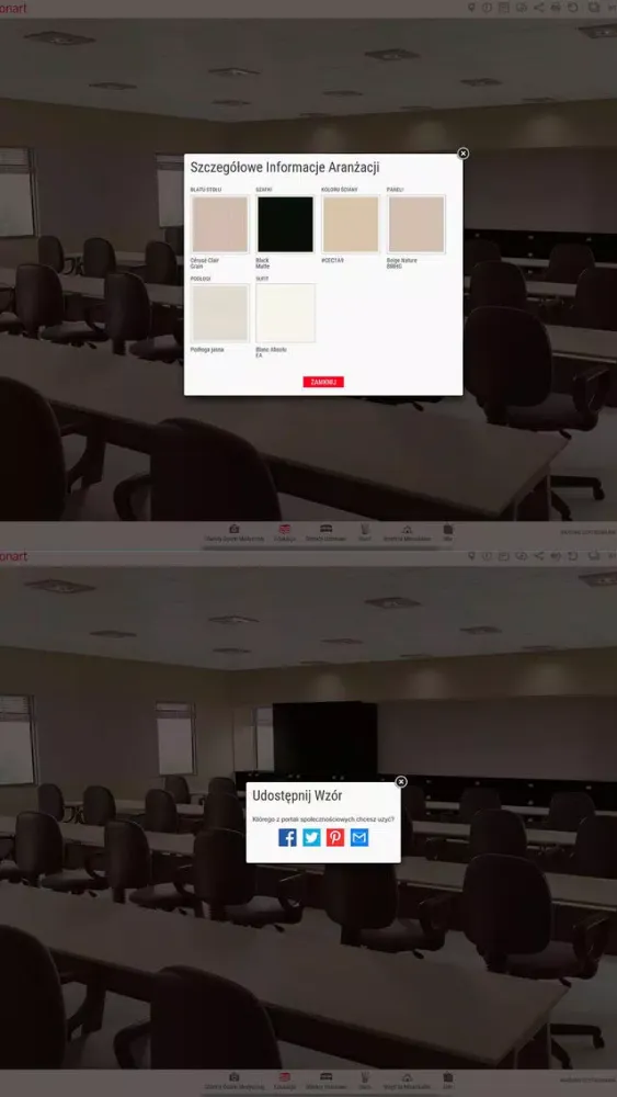 Wilsonart Visualizer Poland Screenshots