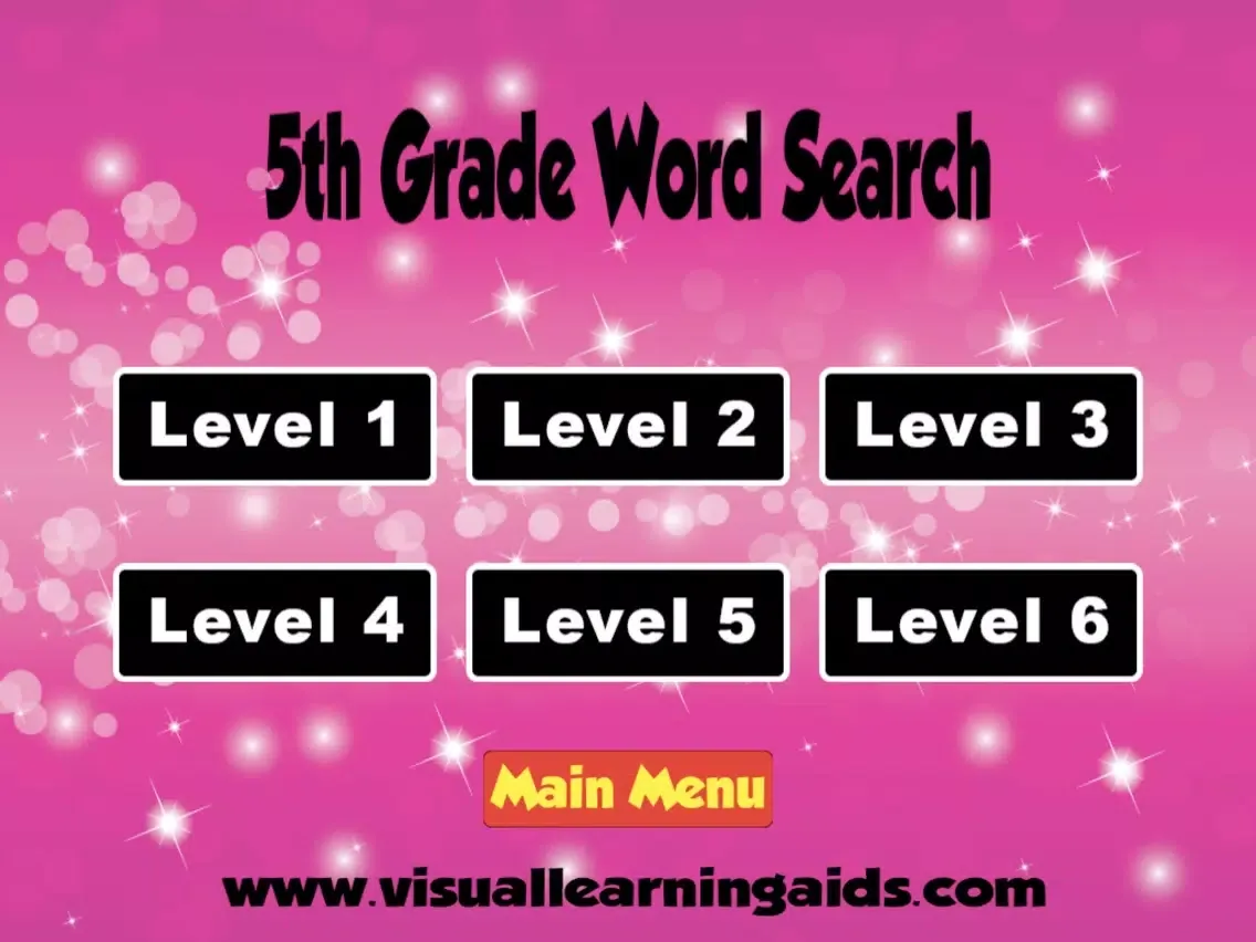 Word Search Grades 1-6 HD iPad  Screenshots