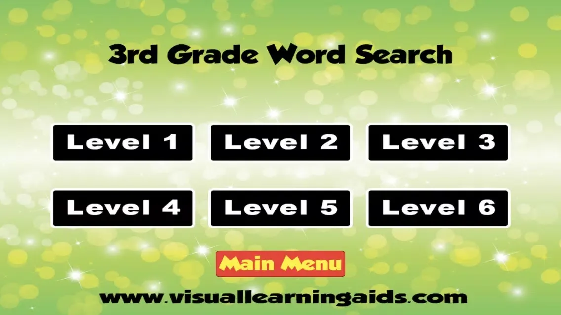 Word Search Grades 1-6 HD Screenshots