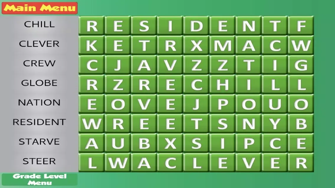 Word Search Grades 1-6 HD Screenshots