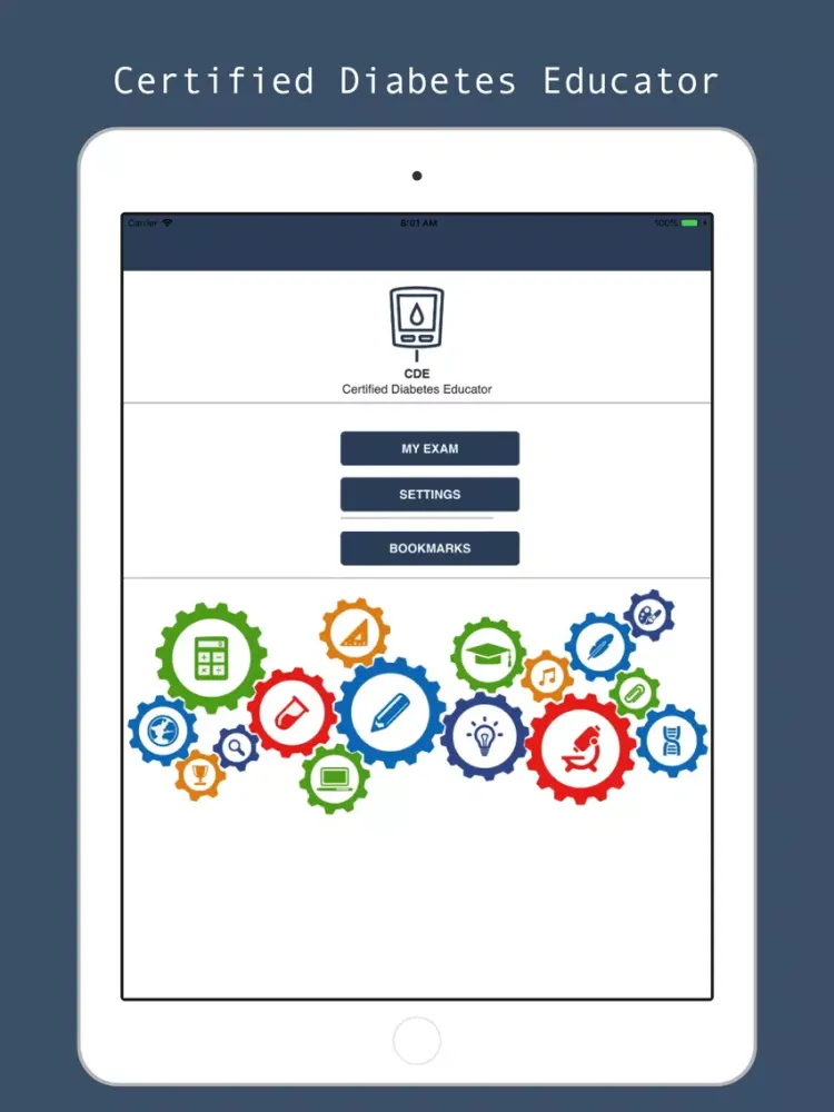 Скриншоты CDE-Diabetes Visual Prep iPad 