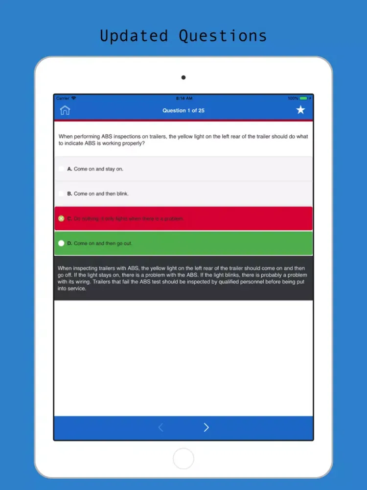 ภาพหน้าจอของ CDL Visual Prep iPad 