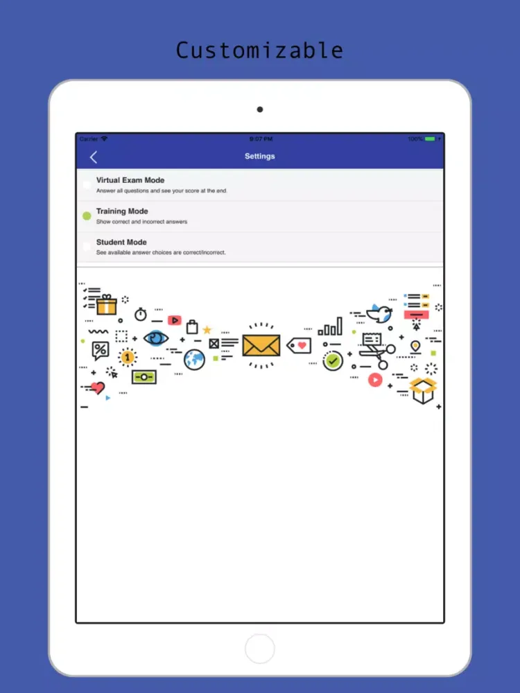 تصاویر CNOR Visual Prep iPad 