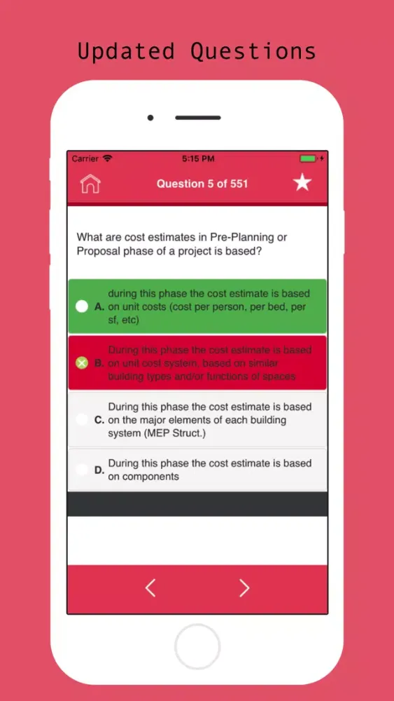 NCARB (ARE) Visual Test Prep Screenshots