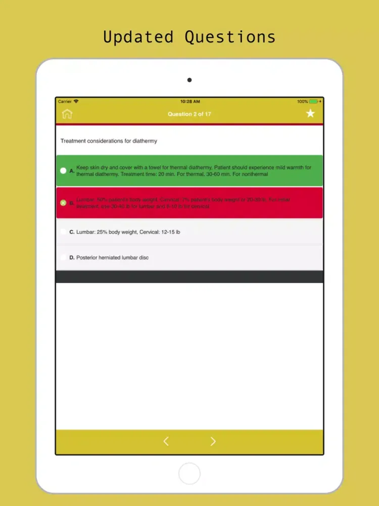 NPTE Visual Prep iPad  سکرین شاٹس