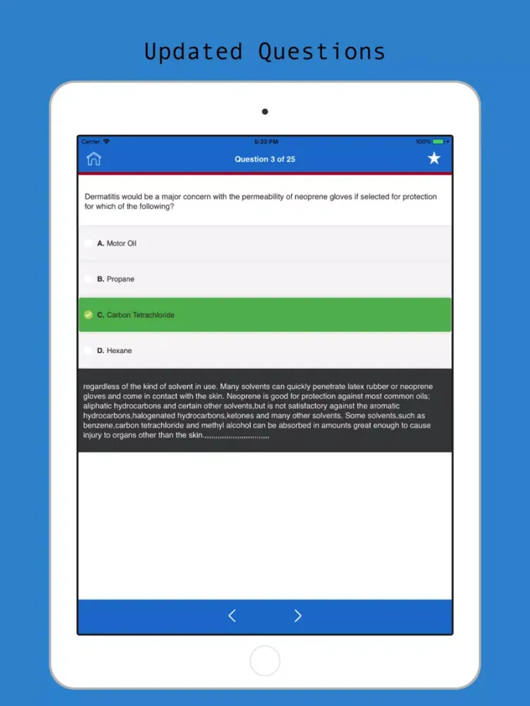 OSHT Visual Prep iPad 應用截圖