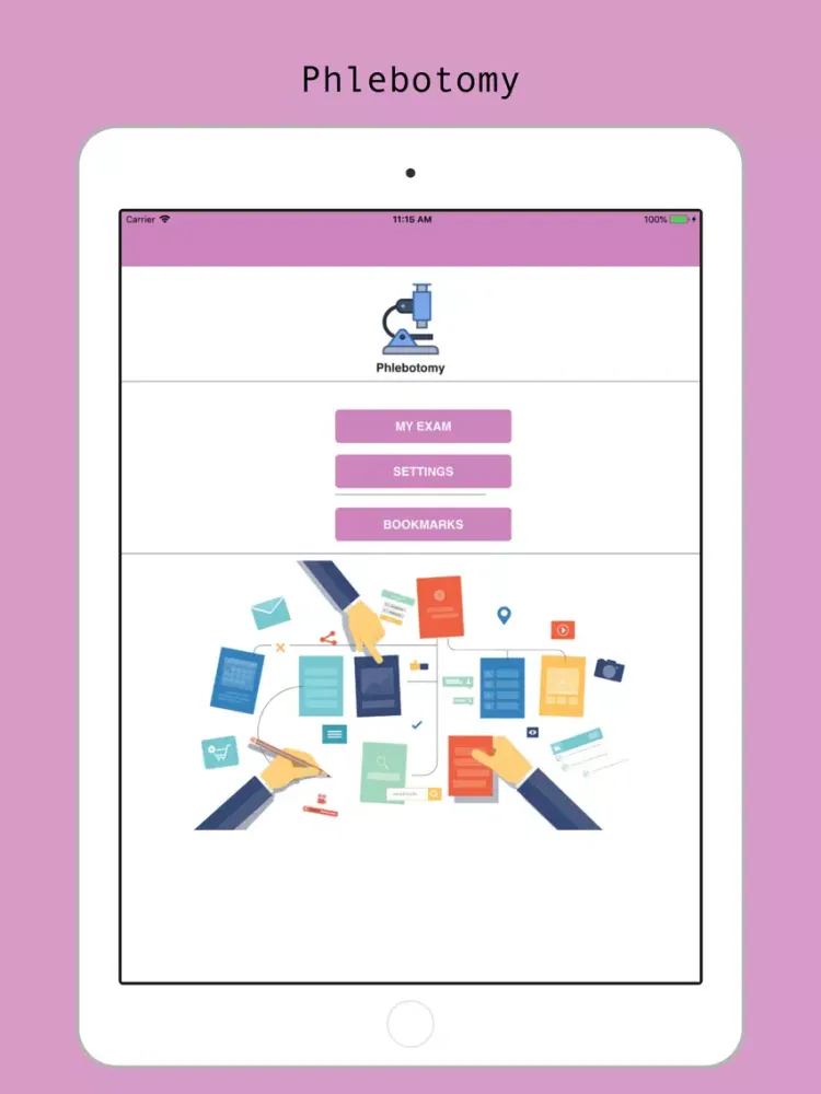 Phlebotomy Visual Prep iPad  スクリーンショット