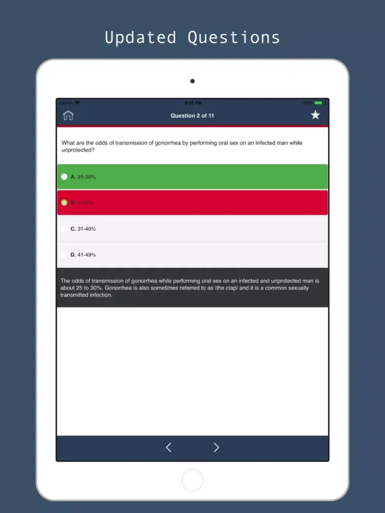 Captures d'écran de Praxis Health-PE Visual Prep iPad 