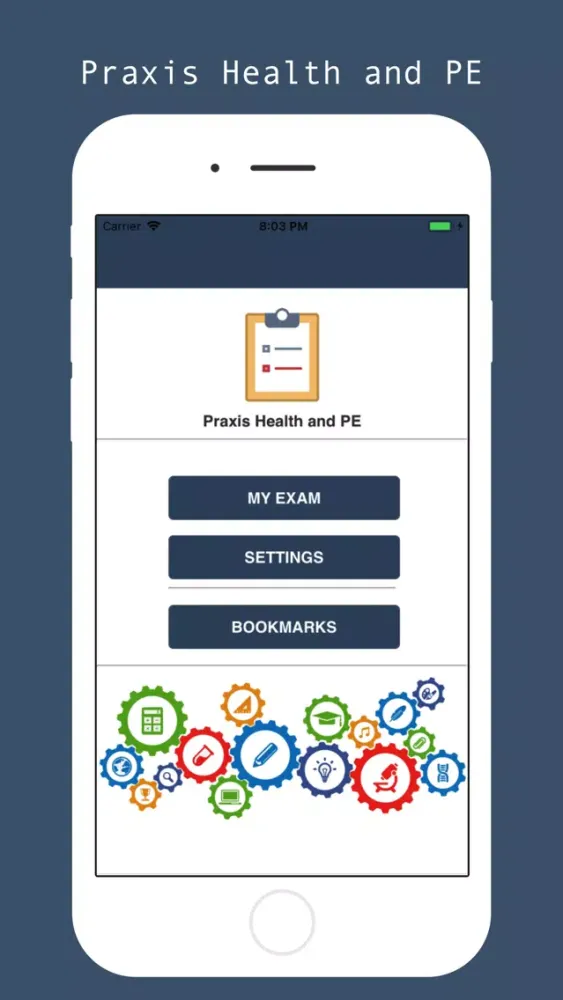 Captures d'écran de Praxis Health-PE Visual Prep